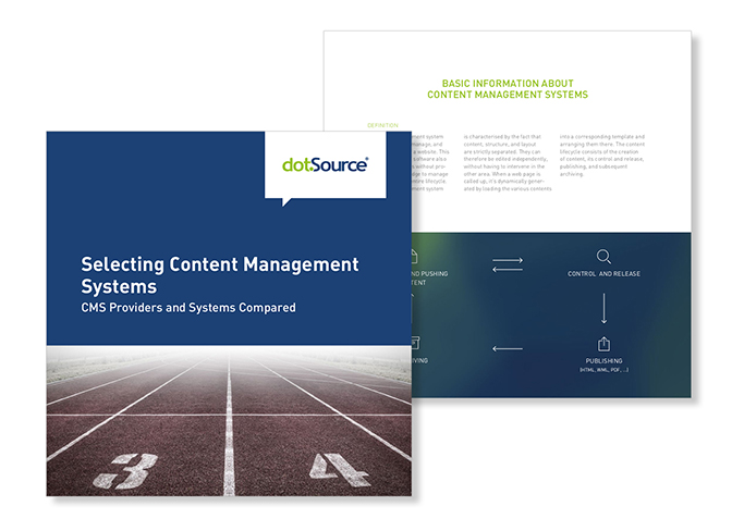 dotSource White Paper Selecting Content Management Systems, CMS Providers and Systems Compared