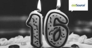 Sweet Sixteen: dotSource Celebrates 16 Years of Digital Success Right from the Start