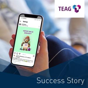 Brand Experience Energy Industry TEAG Multi-Stream Project