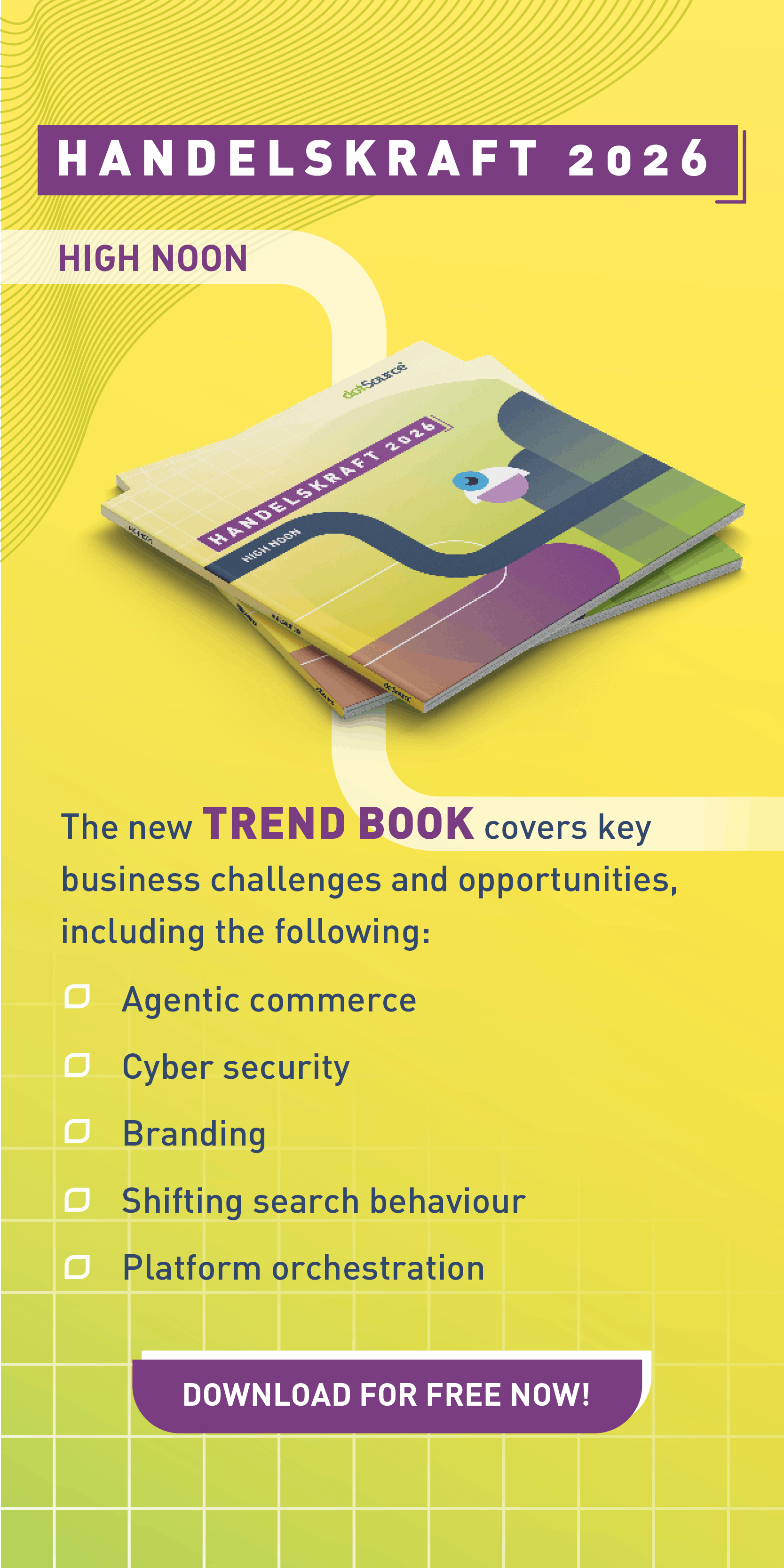 Handelskraft Trend Book 2026 »High Noon« Banner